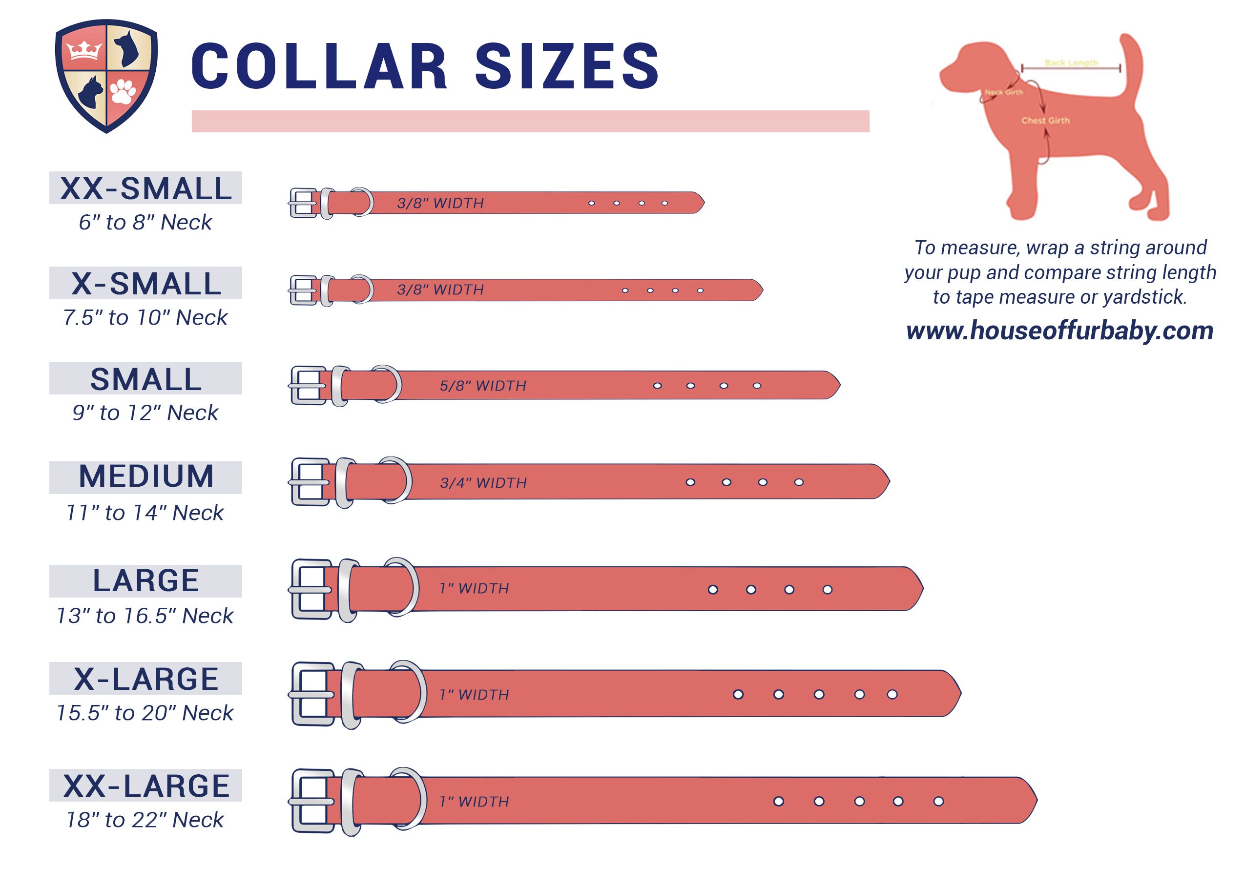 White Spirit Series Personalized Collar | 9 Color Options